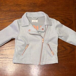 Stylish Kids Jacket in Light Gray